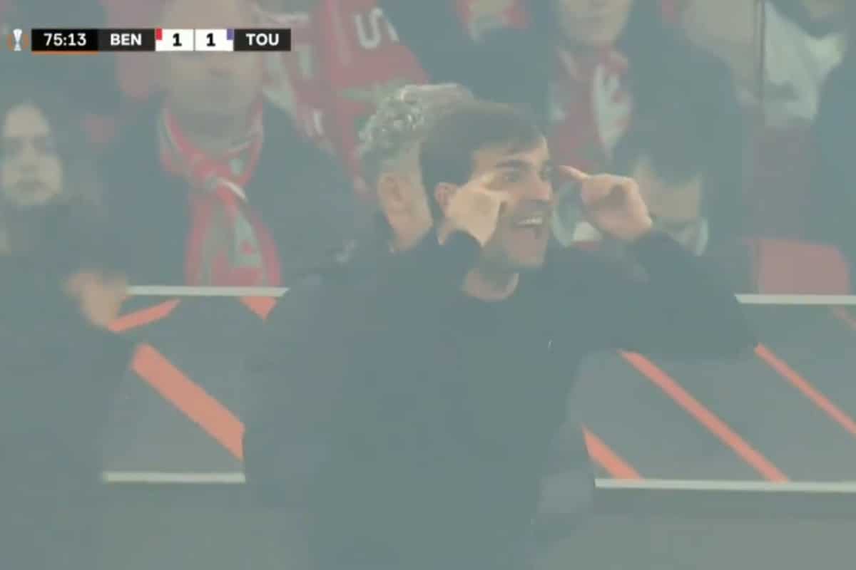 La fuerte indicación de Carles Martínez a Gabriel SUAZO tras el empate de Toulouse