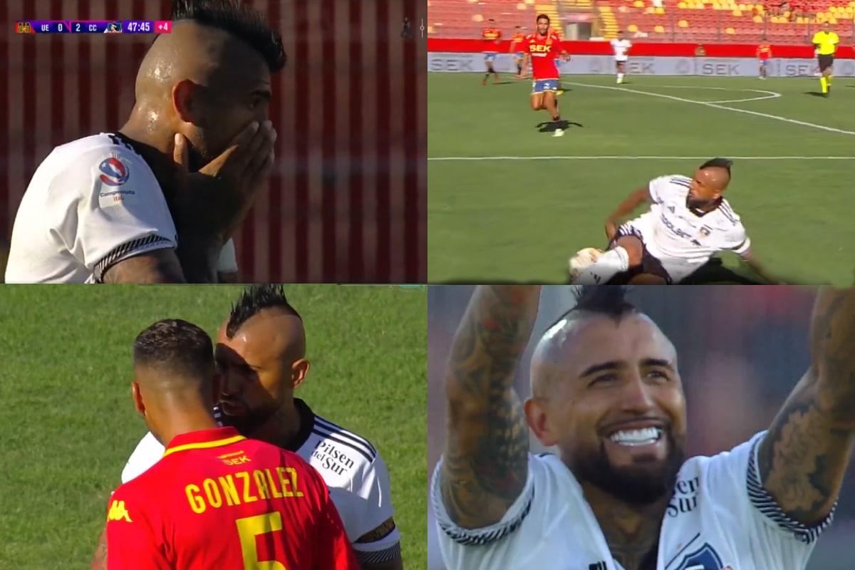 U. Española vs Colo Colo: El LUJO viral de Arturo Vidal en su regreso al campeonato nacional