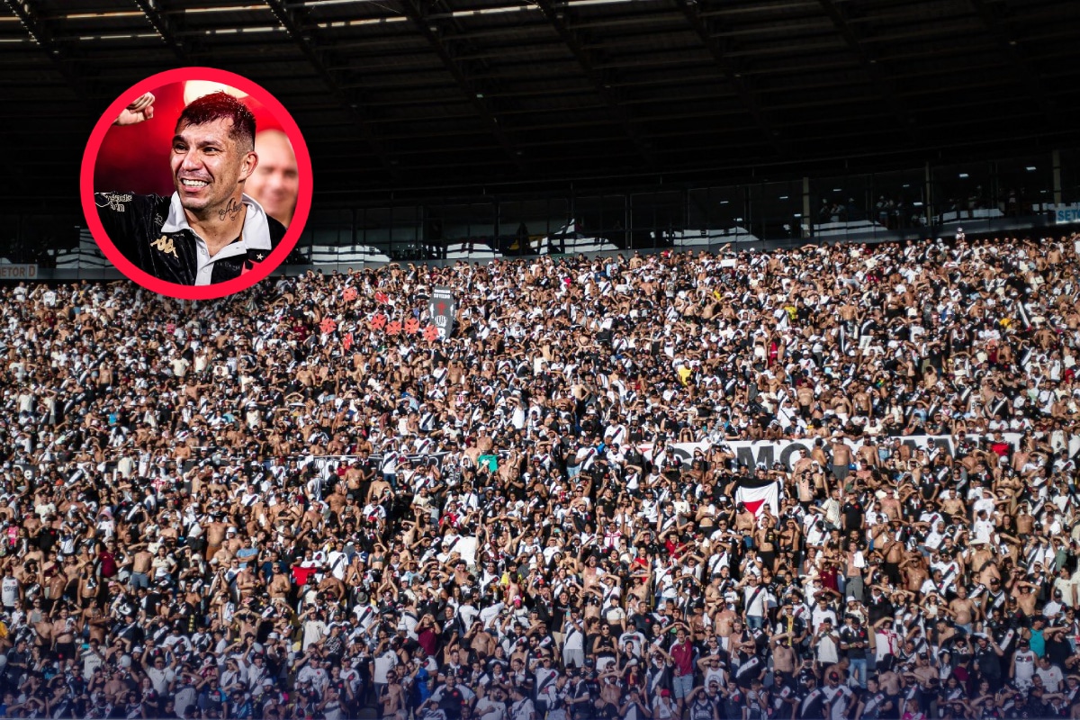 Rey de Vasco da Gama: los elogios a Gary Medel y la ovación en el estadio