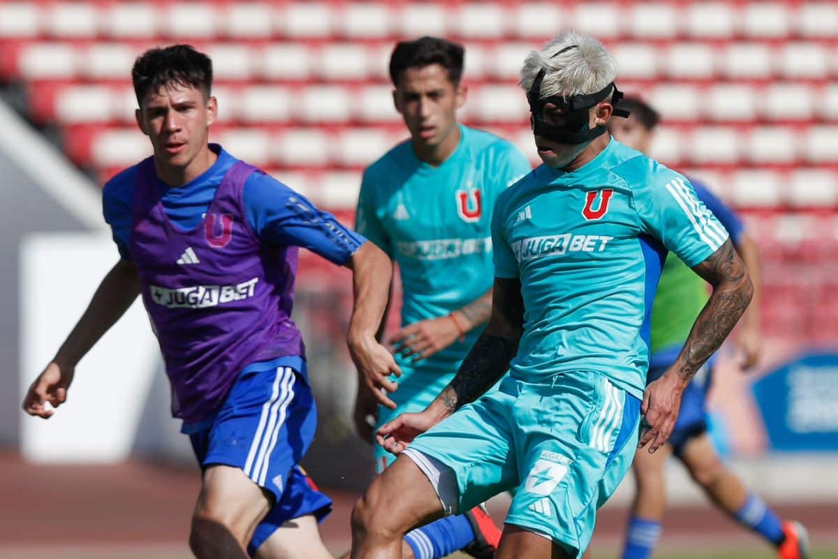 La U de Chile deshechó a 5 juveniles para el torneo 2024
