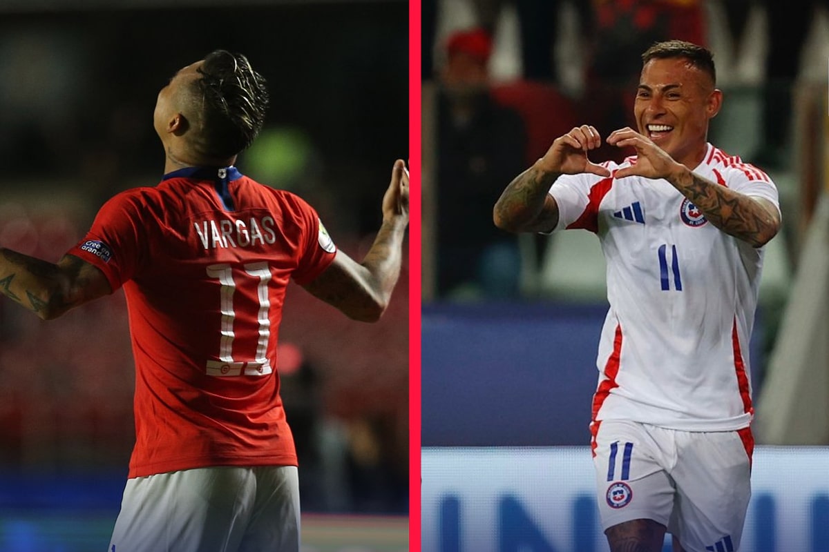 Cortó la racha: cuándo había sido el último gol de Eduardo Vargas en La Roja