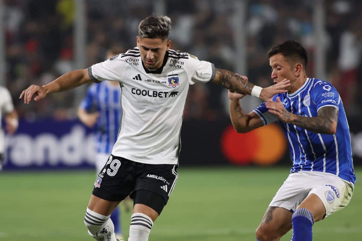 Guillermo Paiva debutando en Colo Colo