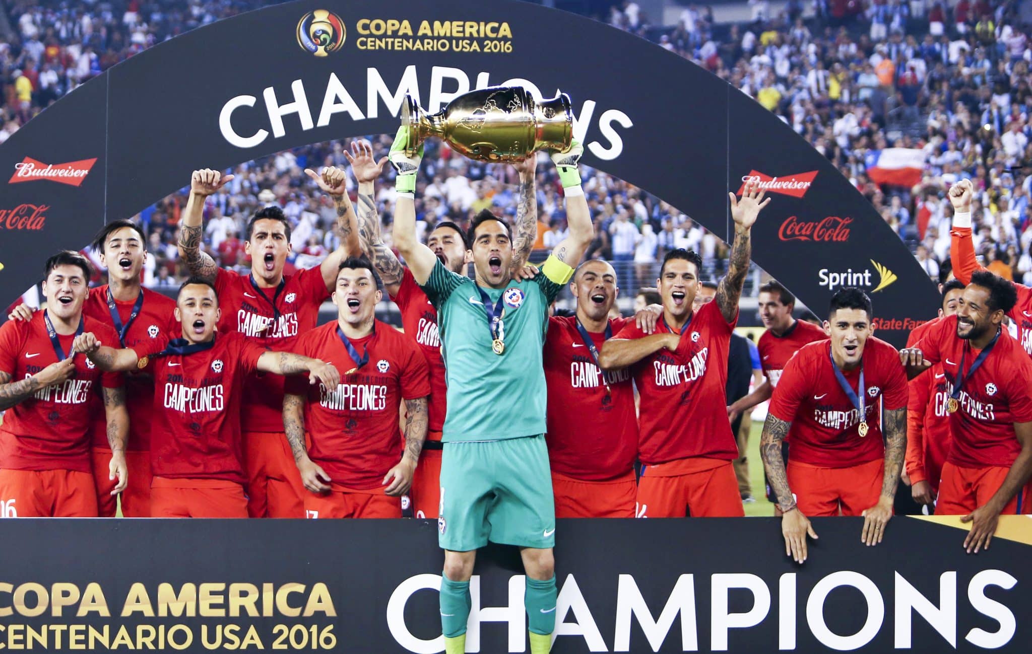 Los 5 jugadores chilenos más valiosos de la Copa América 2016