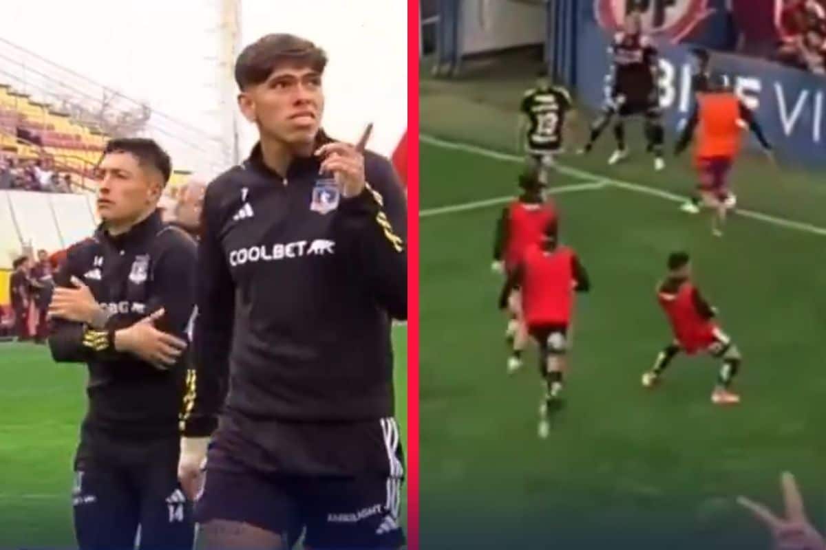 Los polémicos gestos de Cristián Zavala a la hinchada de Universidad Católica