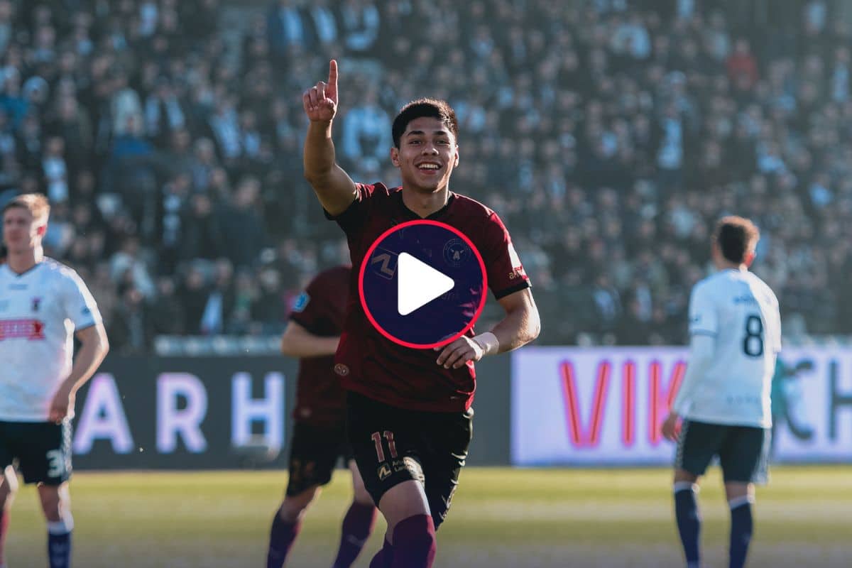 VIDEO: El gol de Darío Osorio en playoffs con FC Midtjylland