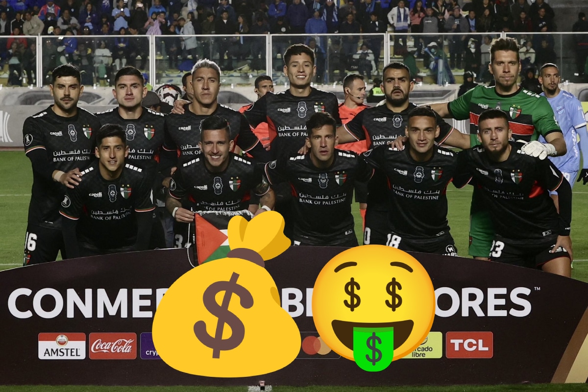 ¿Cuánto dinero embolsa Palestino por clasificar a la Copa Sudamericana?