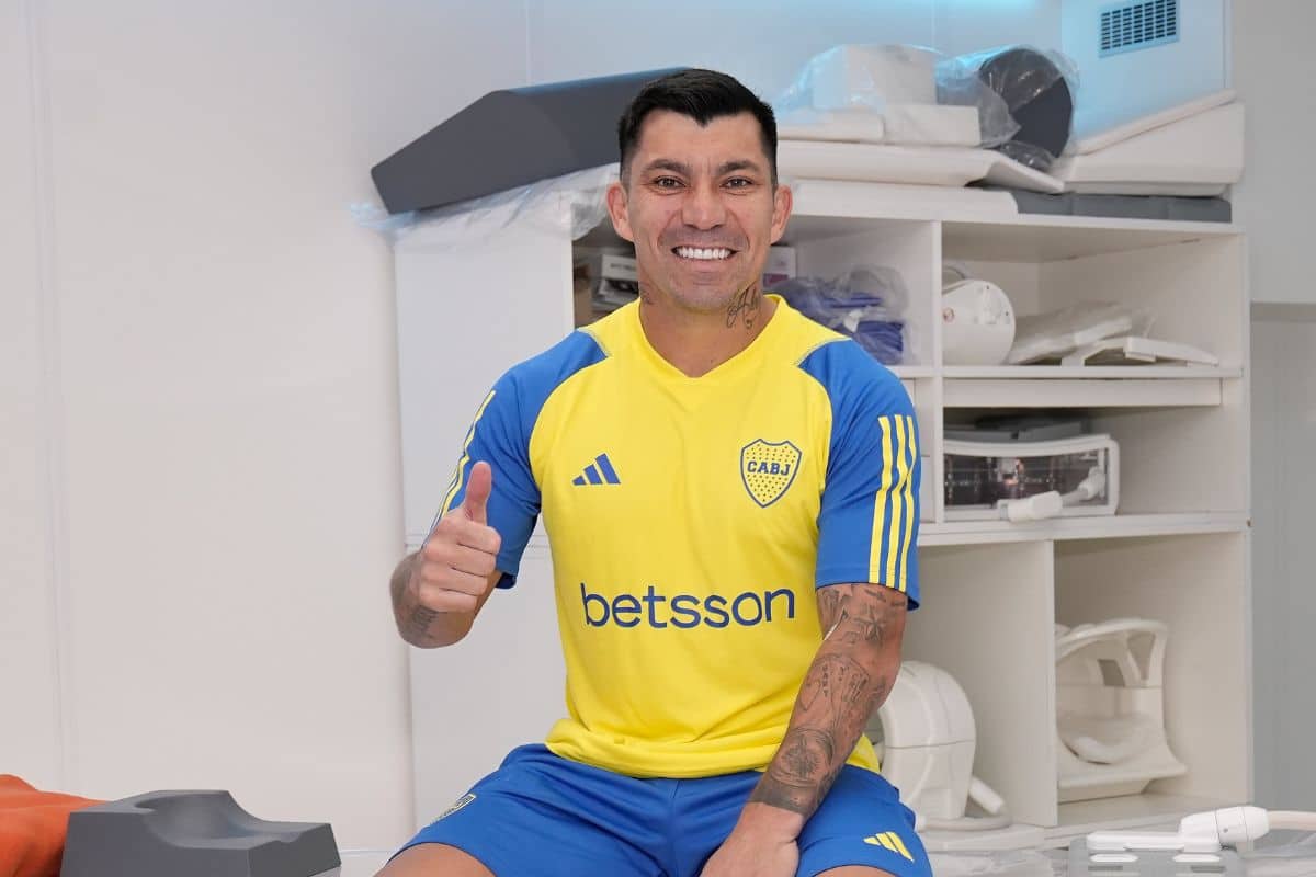 Gary Medel podría debutar con Boca Juniors en Copa Argentina