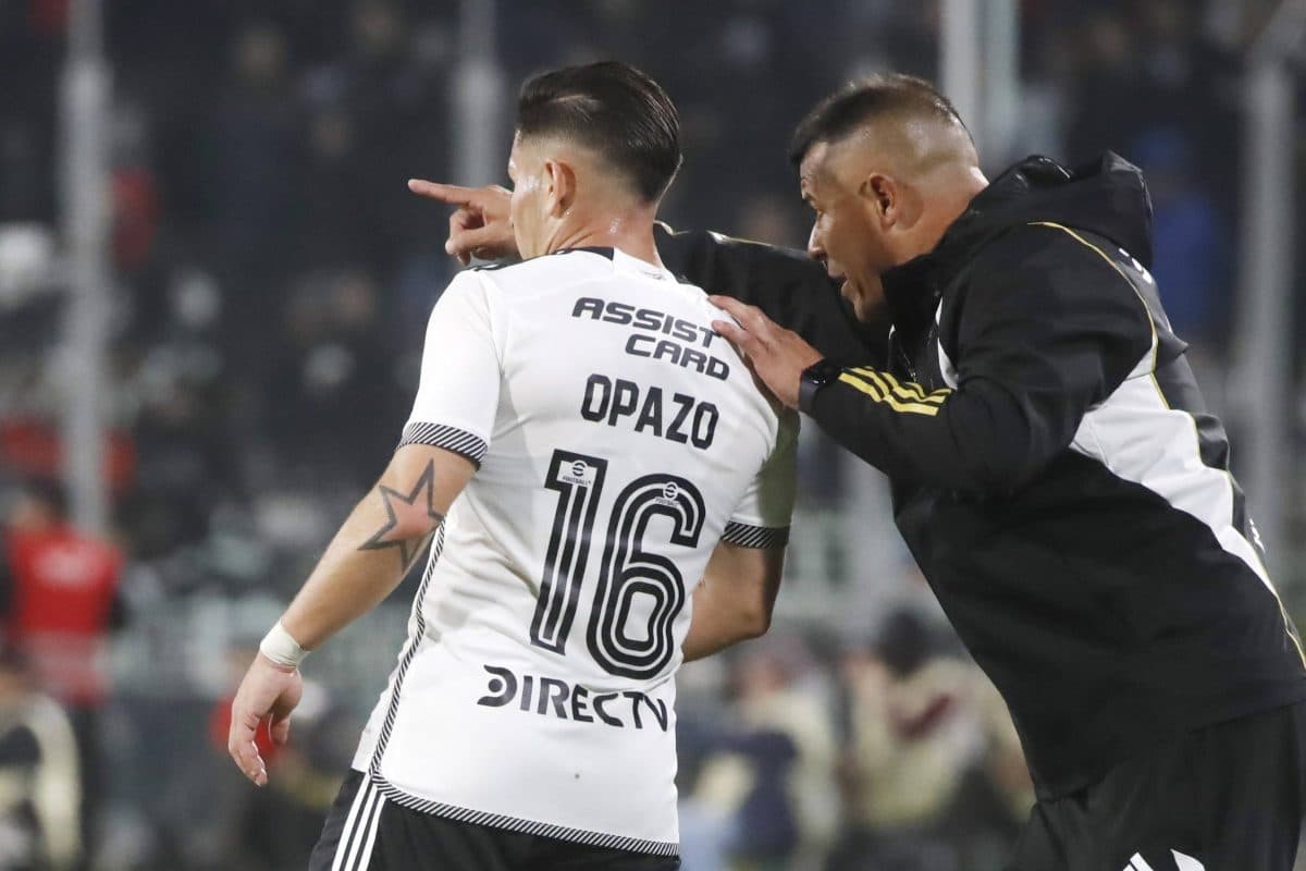 Jorge Almirón y Óscar Opazo en Colo Colo