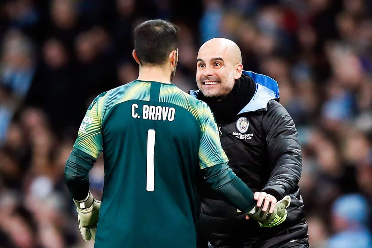El auspicio futuro que Pep Guardiola le avizoró a Claudio Bravo: “Visualiza cosas”