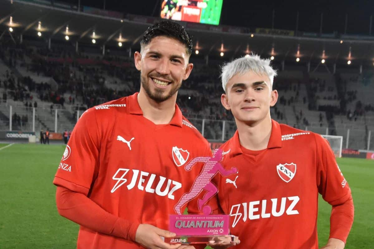 Liga profesional: el gran premio que se llevó Felipe Loyola en Independiente