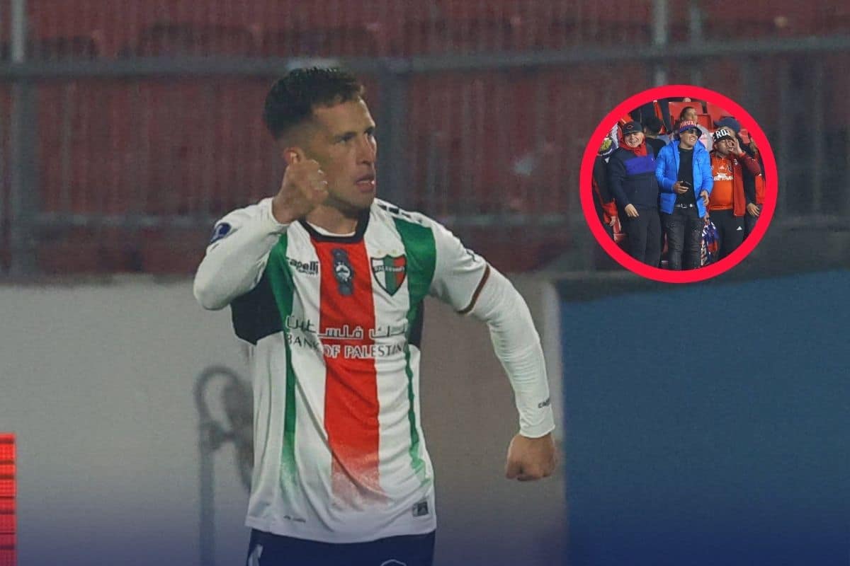 El “troleo” de Palestino a los hinchas de U de Chile que apoyaron a Medellín