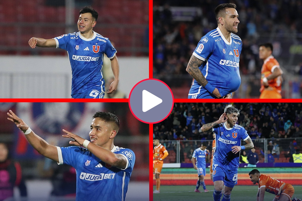 Campeonato Nacional: la lluvia de goles en el Universidad de Chile vs Cobreloa