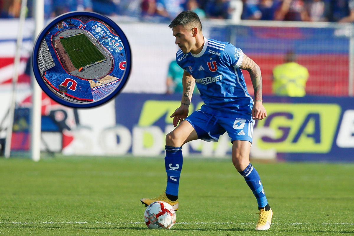Campeonato Nacional: el recibimiento a Charles Aránguiz en Universidad de Chile vs Colo Colo