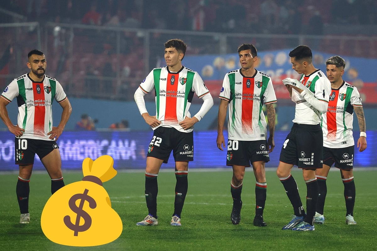 Copa Sudamericana: ¿cuánto dinero perdió Palestino por quedar eliminado?