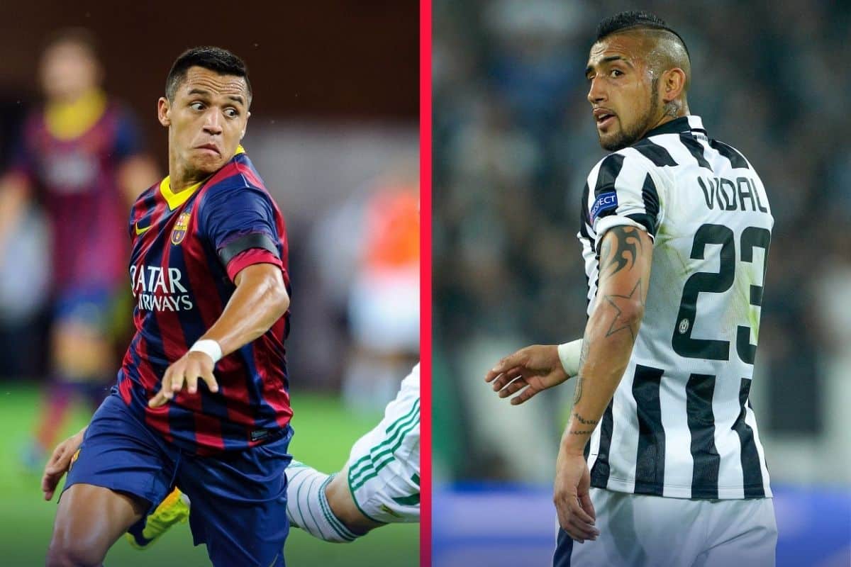 Los 10 jugadores chilenos con más partidos en el fútbol europeo