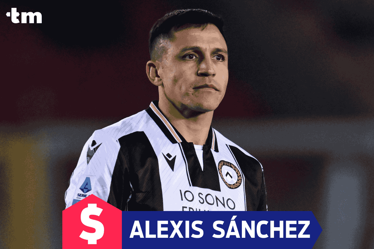 ¿Cuánto dinero gana Alexis Sánchez en Udinese?