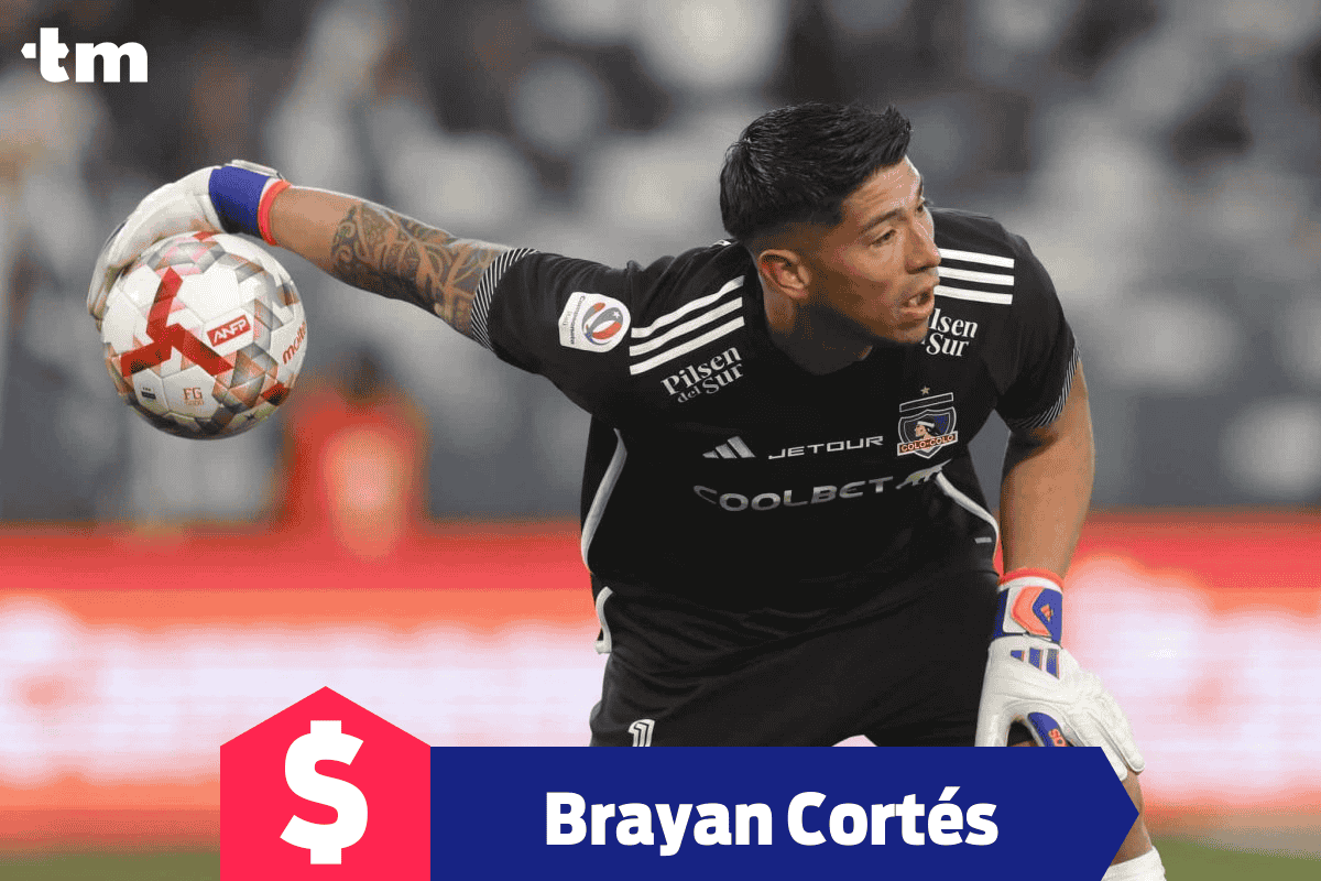 ¿Cuánto gana Brayan Cortés en Colo Colo?
