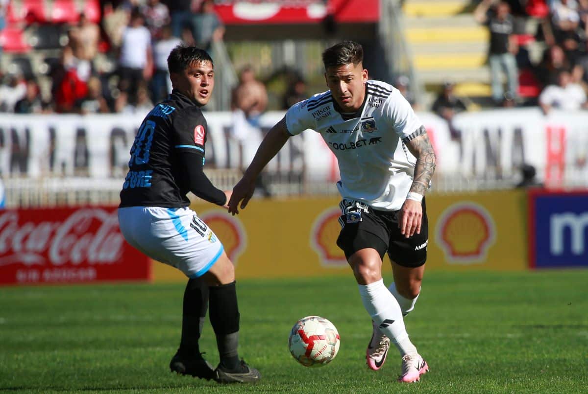 Guillermo Paiva en Colo Colo vs Magallanes