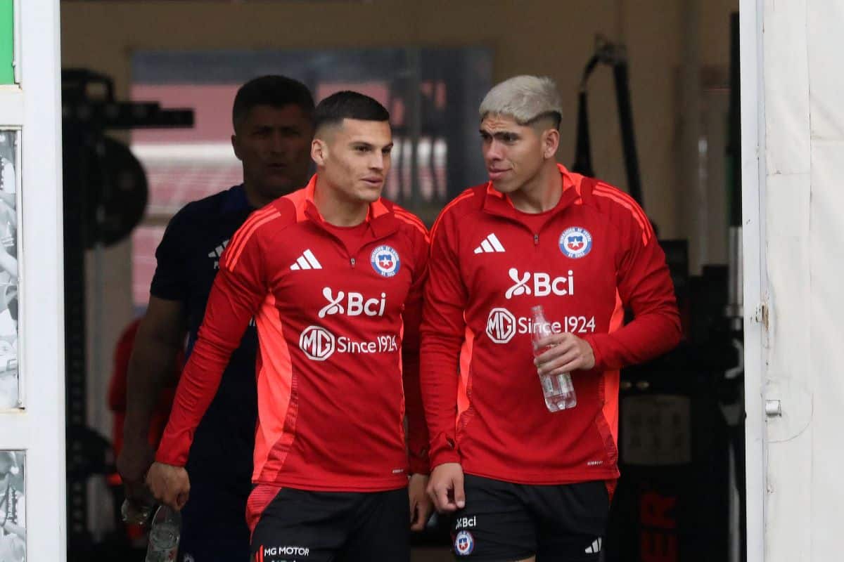 Lucas Cepeda y Carlos Palacios en La Roja