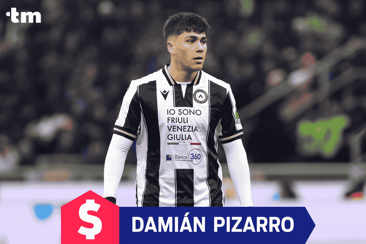 ¿Cuánto gana Damián Pizarro en Udinese?