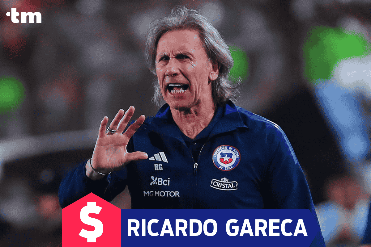 ¿Cuál es el sueldo de Ricardo Gareca en Chile?