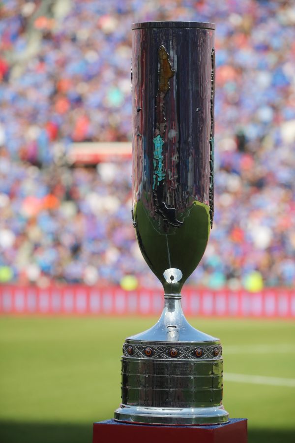Futbol, Universidad de Chile vs Nublense. Copa Chile 2024. Universidad de Chile contra Nublense durante el partido por l