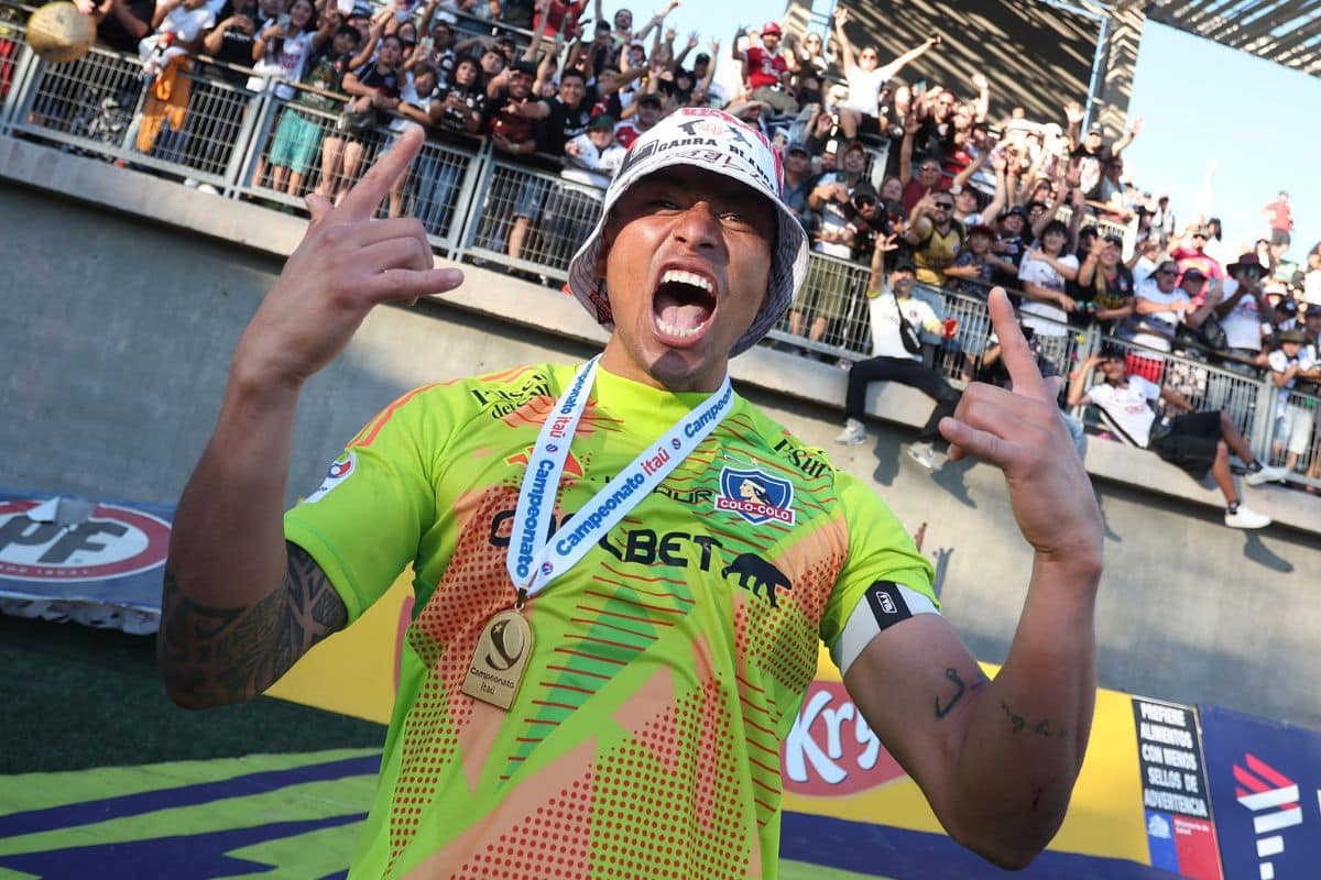 Brayan Cortés campeón en Colo Colo