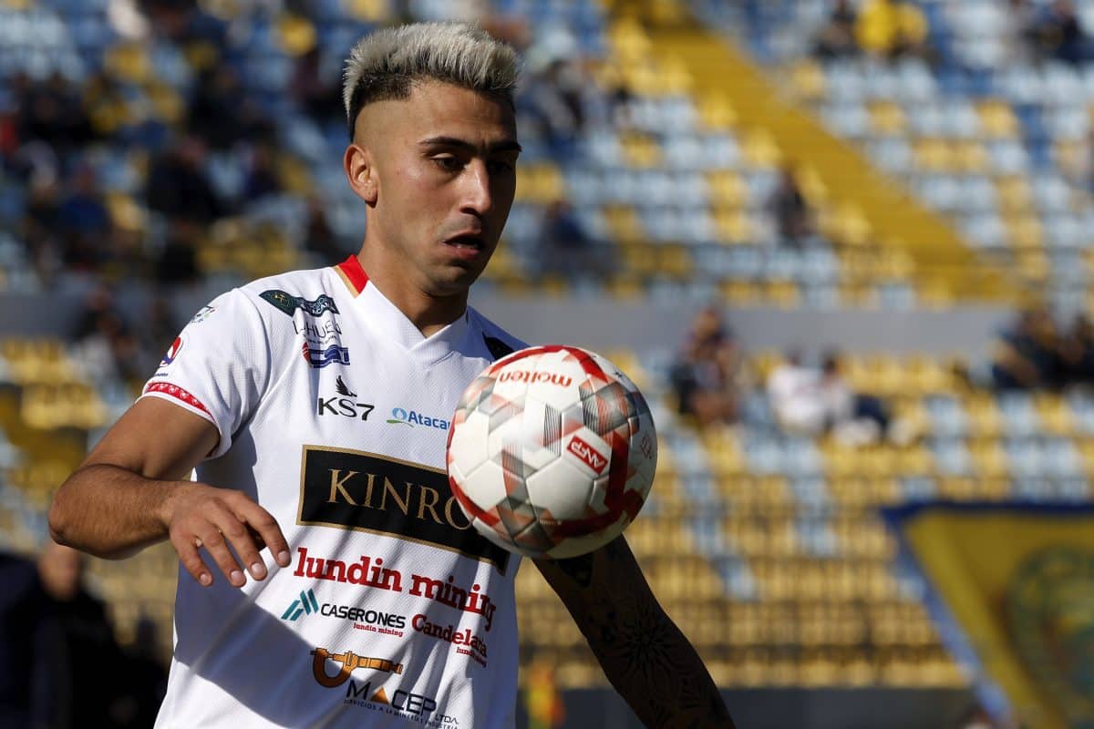 Byron Nieto jugando en Copiapó