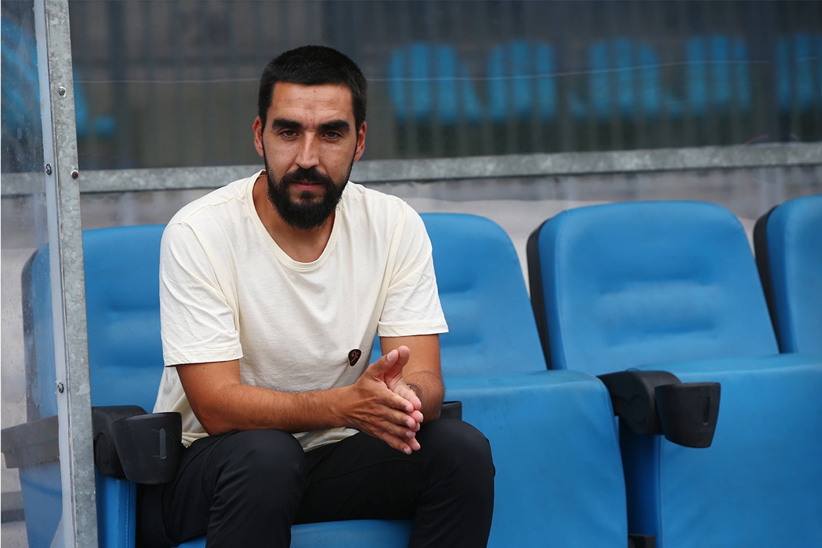 Francisco Meneghini en Everton
