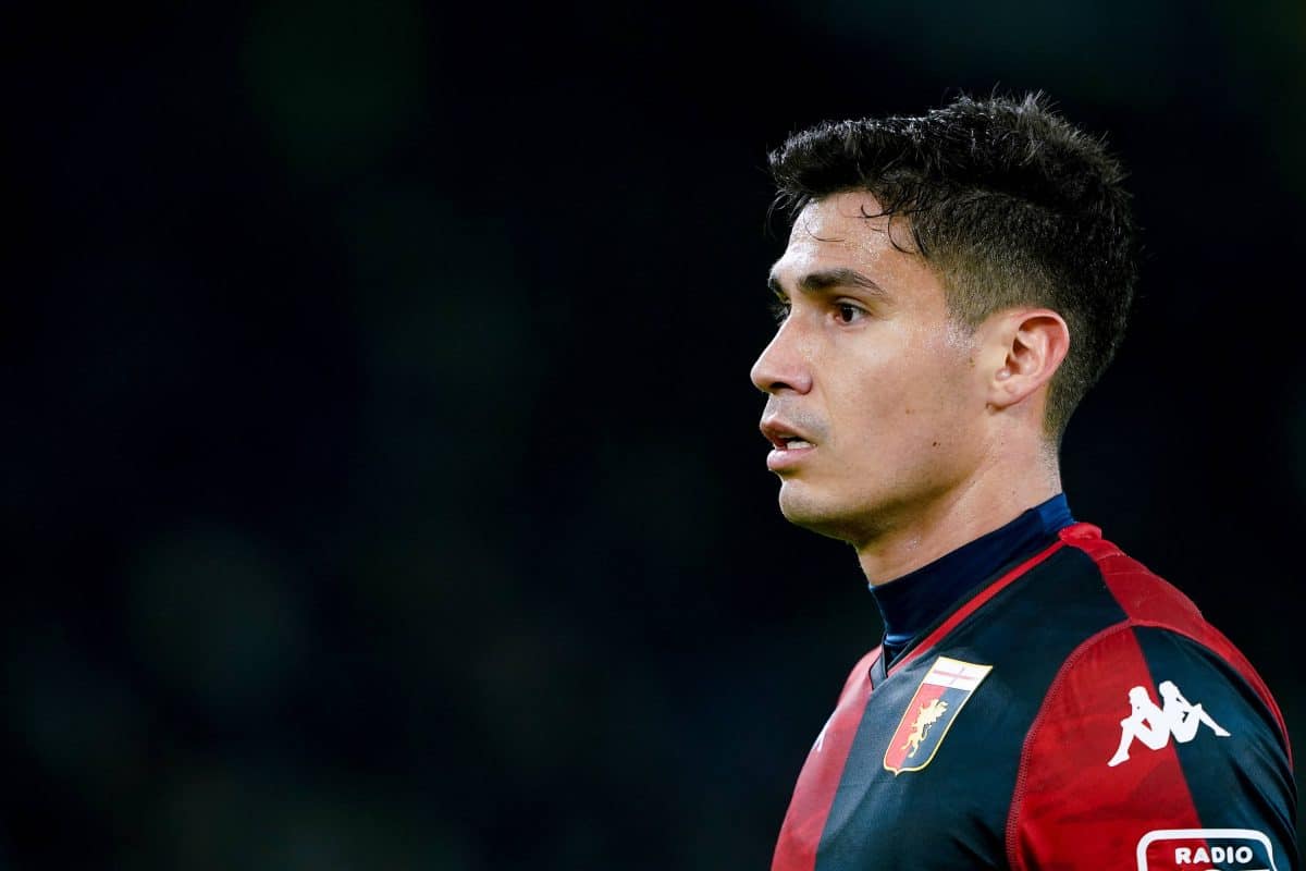 Pablo Galdames en Genoa