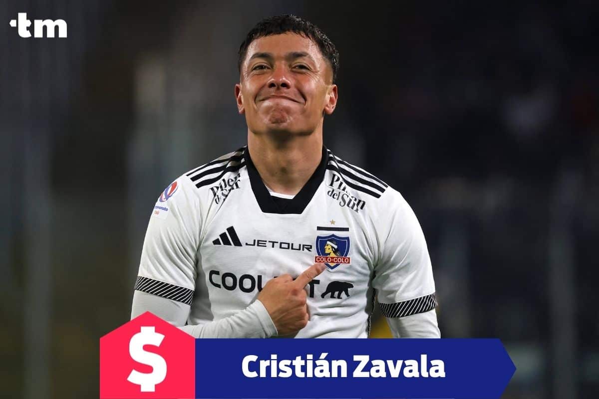 ¿Cuánto gana Cristián Zavala en Colo Colo?