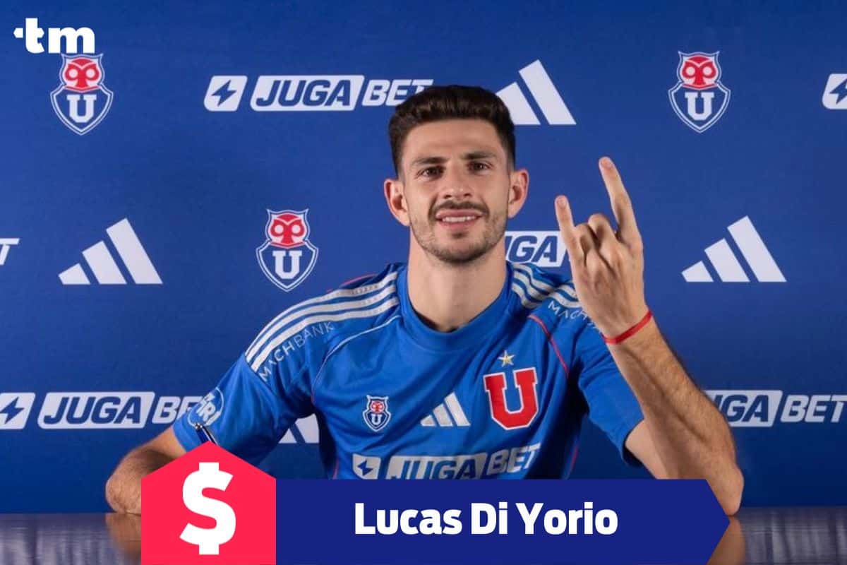 ¿Cuánto gana Lucas Di Yorio en U de Chile?