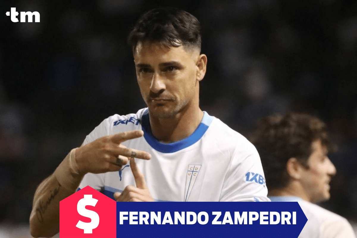 ¿Cuánto gana Fernando Zampedri en Universidad Católica?