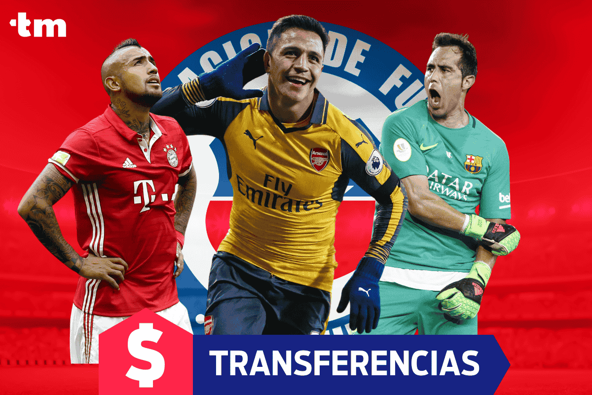 Los jugadores chilenos que más dinero movieron en transferencias en la historia