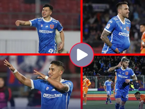 Campeonato Nacional: la lluvia de goles en el Universidad de Chile vs Cobreloa