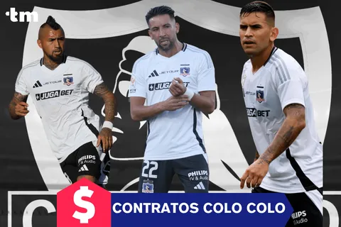 Los jugadores de Colo Colo que terminan contrato en 2025