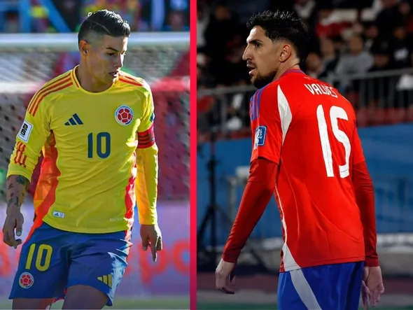 Colombia vs Chile hoy: a qué hora juegan, alineaciones y dónde ver en vivo