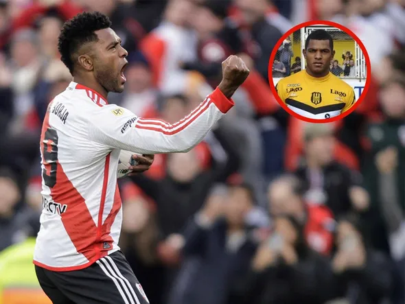 Copa Libertadores: el humilde pasado de Miguel Borja, el delantero de River que hace temblar a Colo Colo