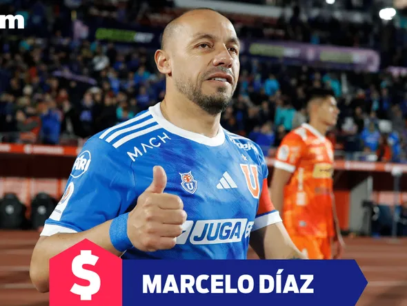 ¿Cuánto gana Marcelo Díaz en la U de Chile?