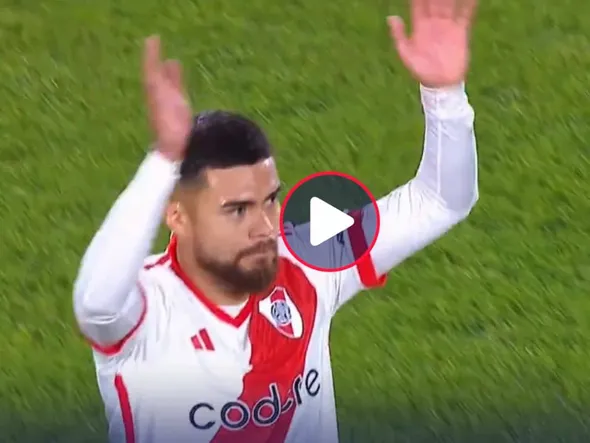 La tremenda ovación que recibió Paulo Díaz en el estadio de River Plate