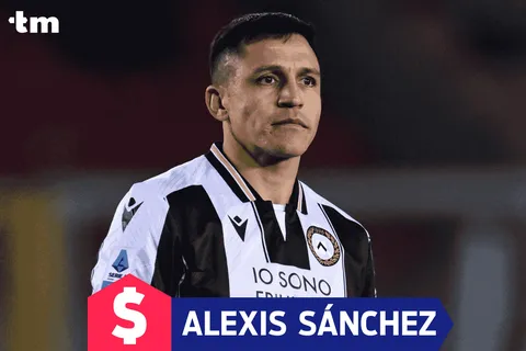 ¿Cuánto dinero gana Alexis Sánchez en Udinese?