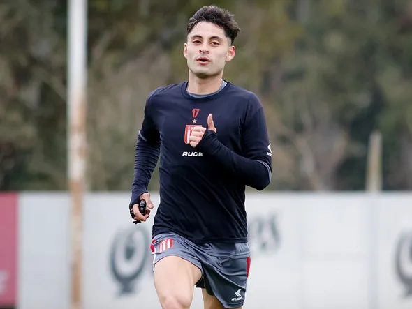 El emotivo regreso de Javier Altamirano a los entrenamientos de Estudiantes: “A la par”