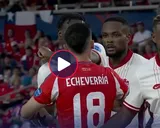 Copa América: el artero codazo a Rodrigo Echeverría que el VAR no revisó en Chile – Canadá