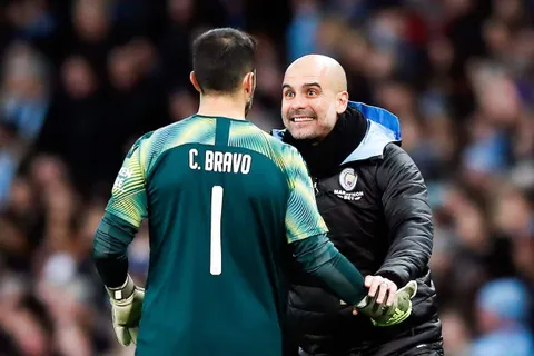 El auspicio futuro que Pep Guardiola le avizoró a Claudio Bravo: “Visualiza cosas”