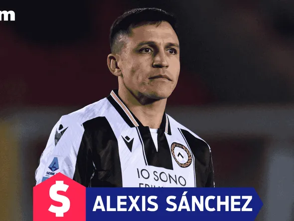 ¿Cuánto dinero gana Alexis Sánchez en Udinese?
