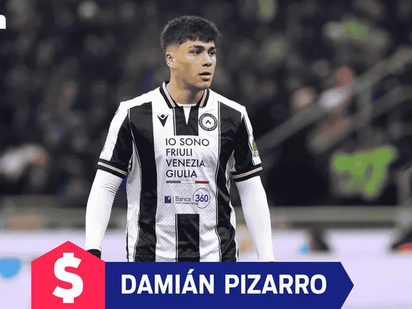 ¿Cuánto gana Damián Pizarro en Udinese?
