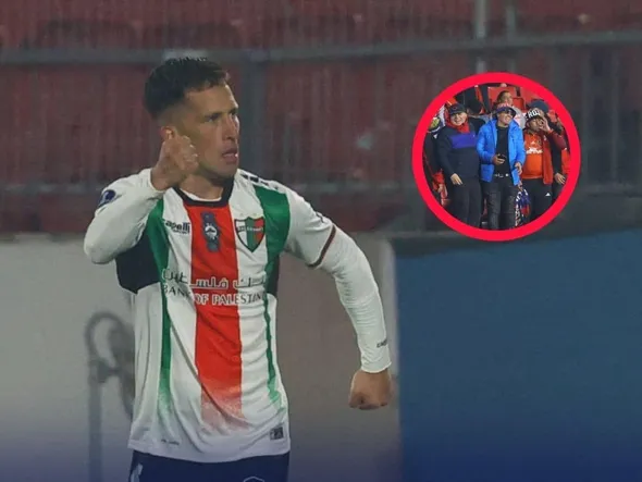 El “troleo” de Palestino a los hinchas de U de Chile que apoyaron a Medellín