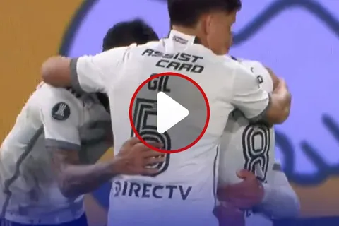 Copa Libertadores: el gol de Vicente Pizarro para la victoria del Cacique en Colo Colo vs Junior