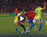 Eliminatorias: ¿fue penal contra Valdez antes del gol de Igor en Chile vs Brasil?