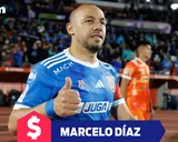 ¿Cuánto gana Marcelo Díaz en la U de Chile?